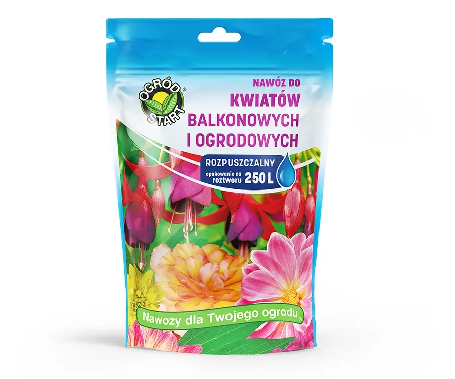 Nawóz do Kwiatów Ogrodowych i Balkonowych rozpuszczalny 250 g