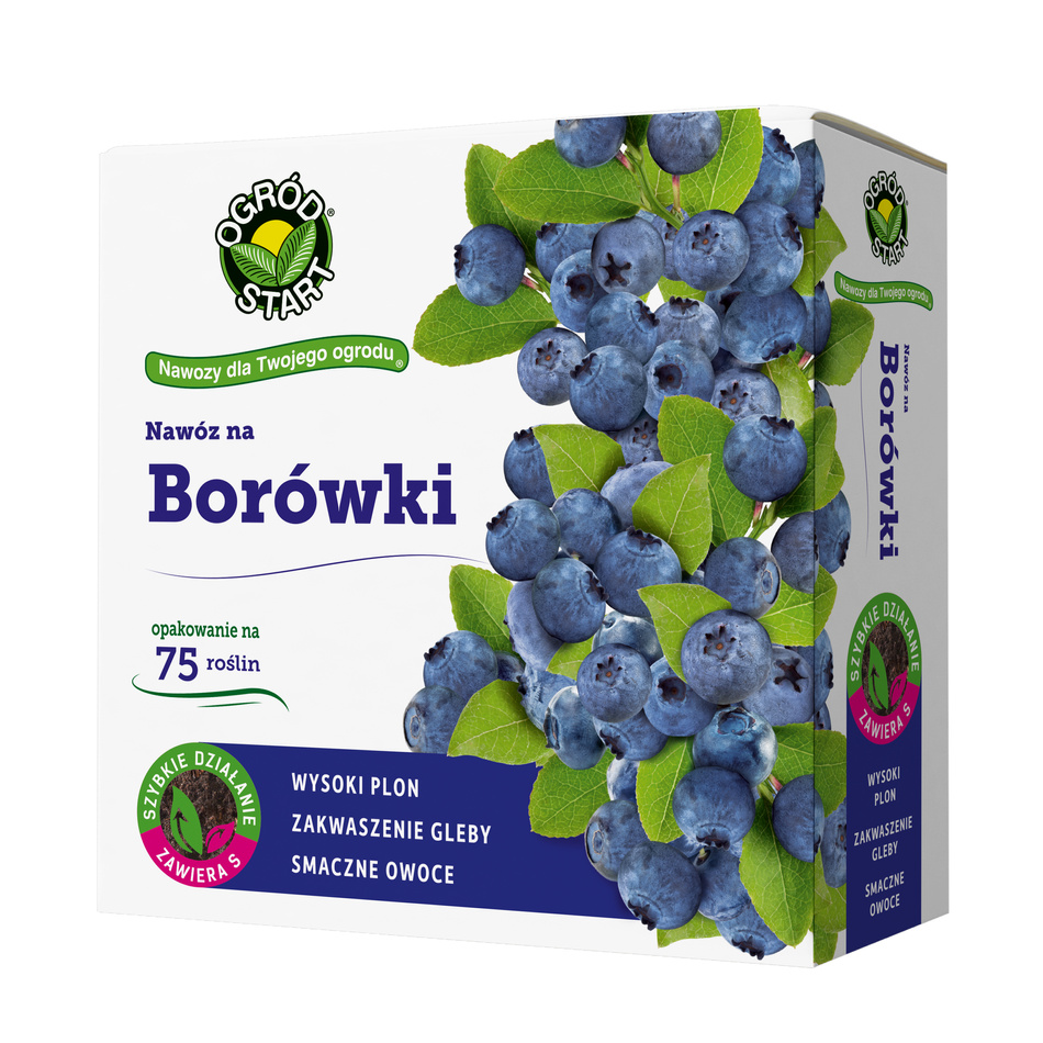 Nawóz do Borówek granulowany 3 kg karton