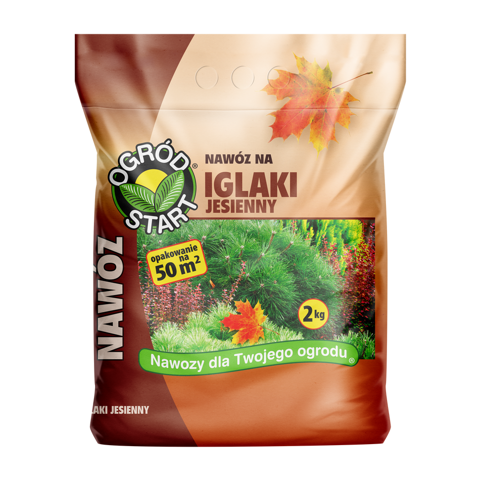 Nawóz do Iglaków jesienny granulowany 2 kg worek