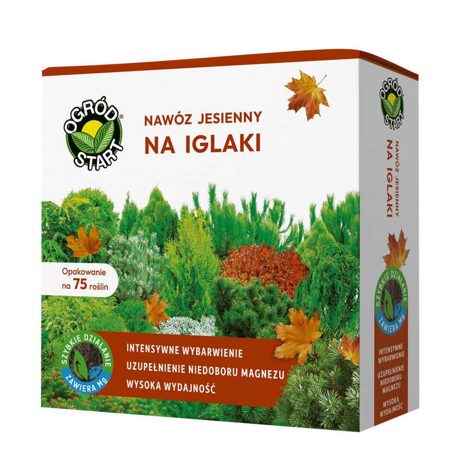Nawóz do Iglaków jesienny granulowany 3 kg karton