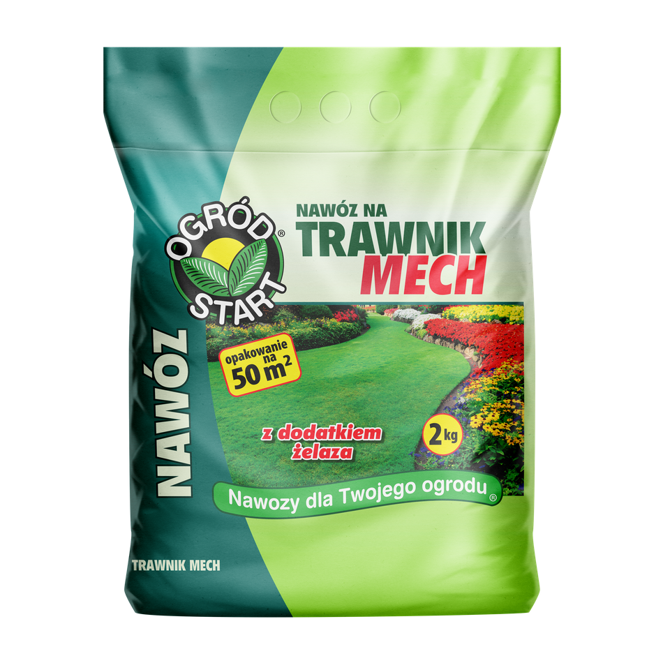 Nawóz do Trawy Trawnik Mech granulowany 2 kg 