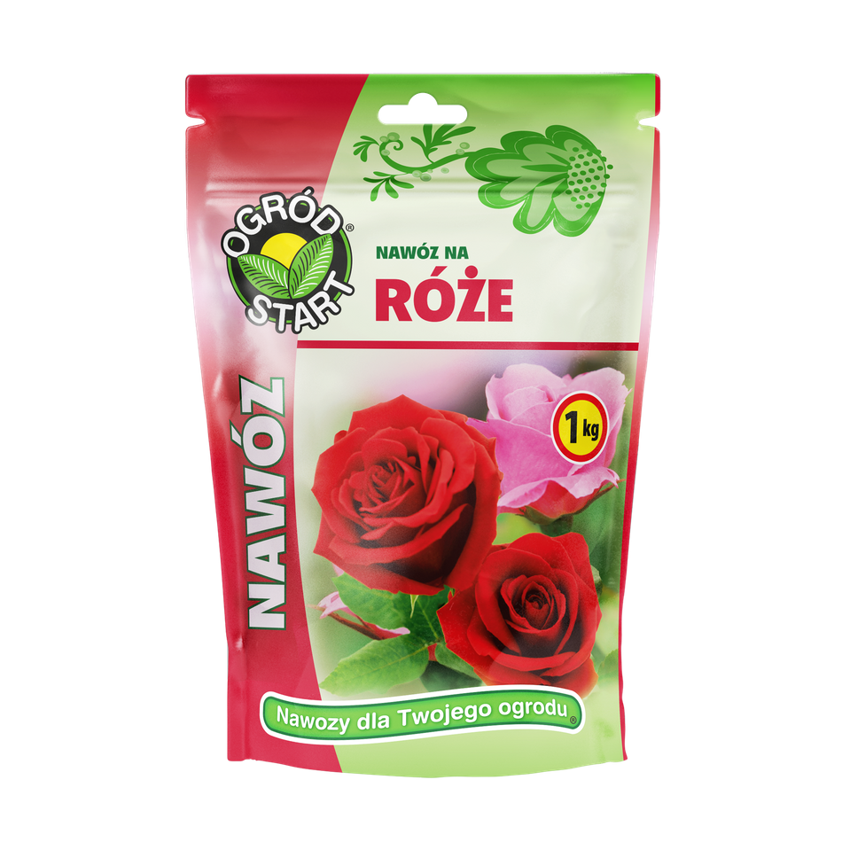 Nawóz do Róż granulowany 1 kg doypack