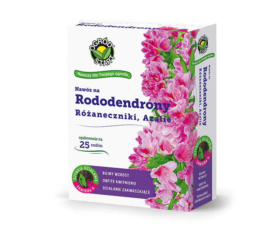Nawóz do Rododendronów, Różaneczników, Azalii granulowany 1 kg karton