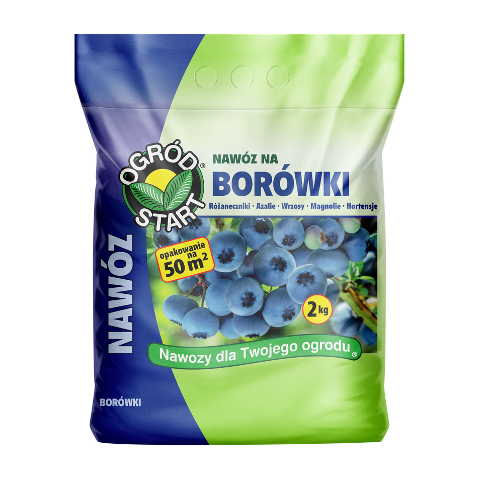Nawóz do Borówek granulowany 2 kg worek