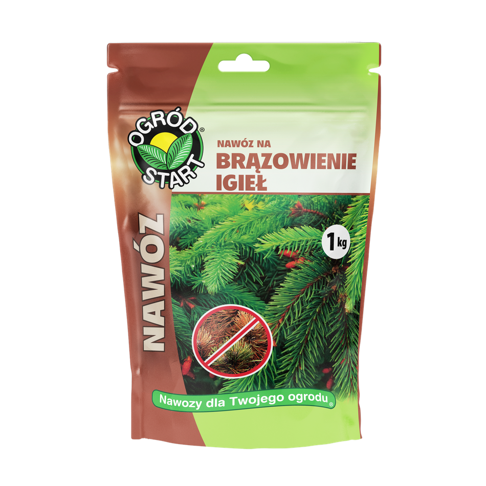 Nawóz na Brązowienie Igieł granulowany 1 kg doypack