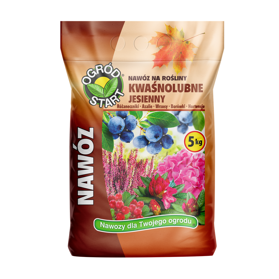 Nawóz na Rośliny Kwaśnolubne jesienny 5 kg