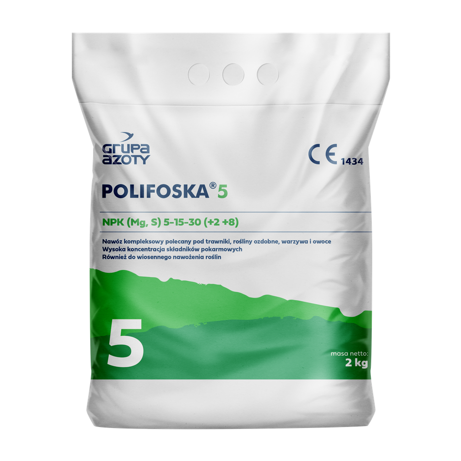Nawóz Polifoska 5 granulowany 2 kg