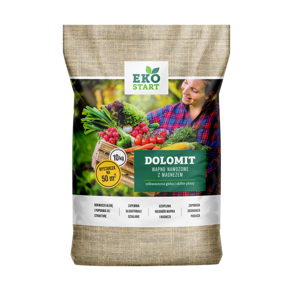 Eko Start Dolomit wapno nawozowe z magnezem 10 kg
