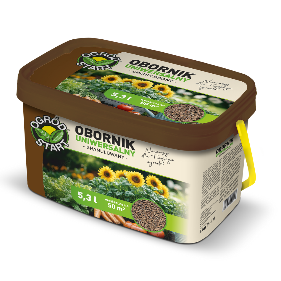 Obornik naturalny granulowany 4 kg wiaderko 
