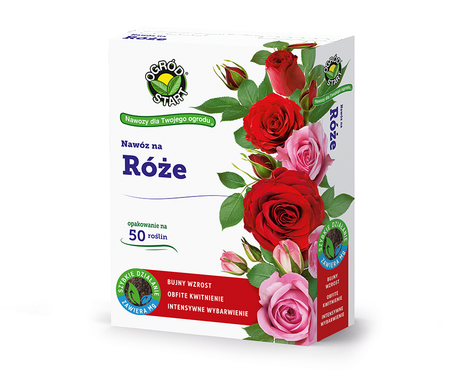 Nawóz do Róż granulowany 1 kg karton