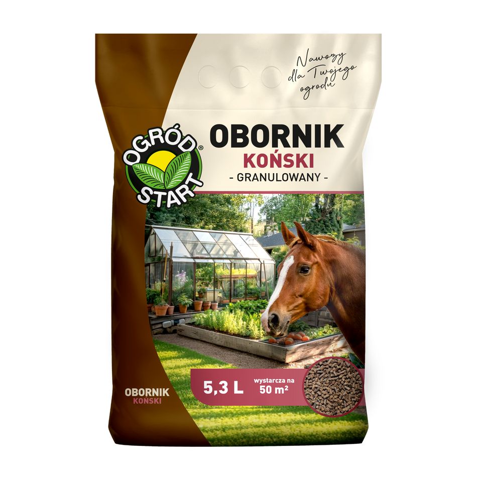 Obornik Koński naturalny granulowany 4 kg