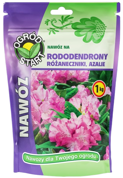 Nawóz do Rododendronów, Różaneczników, Azalii granulowany 1 kg doypack